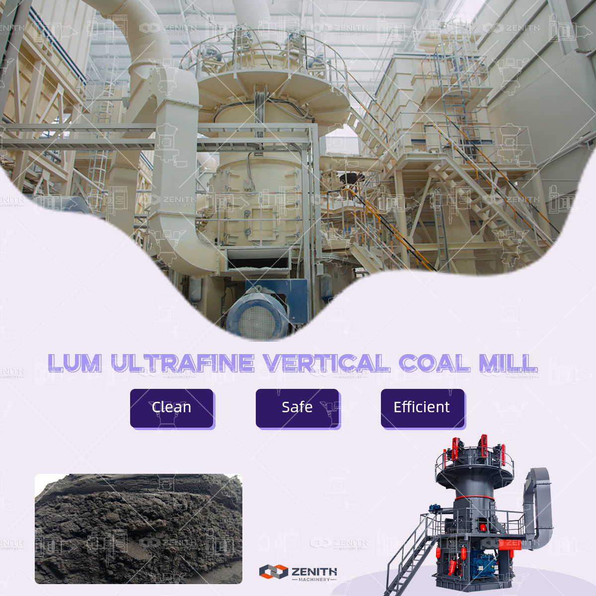 LUM Ultrafine Vertical Grinding Mill internal components